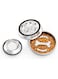 Akpu Slow Feeder Dog Bowls Kit Stainless Steel Non-Slip Dog Food Bowl for Small Medium Large Breeds 2~4 Cups Dog Slow Feeder Bowl for Fast Eaters Slows Down Eating Dog Food Bowl&amp;Dog Water Bowls 2Packs