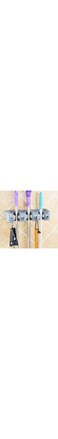 Youtato Broom Holder, Broom and Mop Holder Wall Mounted Garden Tool Organizer Saving Space Storage Rack, Broom Hanger Wall Mount for Home Kitchen Garden Garage Organization Command Strip Broom H