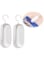 Mini Bag Sealer, Heat Sealer for Plastic Bags, Vacuum Food Sealer and Cutter, Portable and Practical, Quick and Easy Seal for Snack Bags Handheld Bag Sealer, Set of 2
