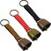 TERRIFI 3 Pieces Dog Collar Bell Dog Cowbell Goat Bell for Dog Collars with Tracking Noise Country Cow Bell Color with Nylon Strap Pet Collar Supplies
