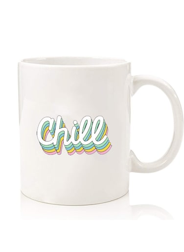 Premium Quality Two Sided Printed Coffee Mug Tea Cup For Home Office, Kids Men Women Chill