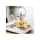 1400ml Glass Teapot with Removable Infuser, Heat-Resistant Borosilicate Stovetop Tea Kettle

