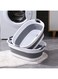 Idrese Multi-Functional Collapsible Plastic Laundry Basket-Foldable Pop Up Storage Container, Pet Bathtub, Cat Bathtub Washing Tub Bathing Tub -Portable Washing Tub,BPA Free, Grey