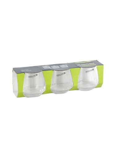 3pcs Glass Tumbler Set 290ml- RF12590