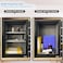 Large Fireproof Safe Box with Key Lock for Home Office, Protect Money Jewelry A4 Documents Passport RBFP66K (Size 66x43x35cm) Black