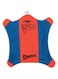 Chuckit! Flying Squirrel Fetch Dog Toy, Size Large (11" Diameter), Orange &amp; Blue, for Large Dog Breeds