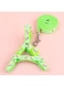 Adjustable Nylon Dog Harness with Leash Set,Soft Vest,Various Designs Printed for Small to Medium Dogs (Green, Small(1 * 120CM))