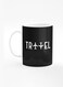 Designer Printed Coffee Mug with Heavy Duty Handle 11oz Ceramic Personalised Gift Mugs Cup [Microwave Safe &amp; Dishwasher Proof] - Travel