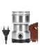 Stainless Steel Electric Coffee Bean Grinder Silver 17 x 11 x 11cm