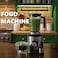 6-in-1 Multifunction Food Processor 600W Blender Mixer Grinder Juicer with Waterproof Motor