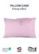 Microfiber Pillow Cases 2 Piece Set 50x75cm, 20x30 Inches Pink Pillow Cover Soft Brushed Supersoft Fabric Pillow Cases Standard Size