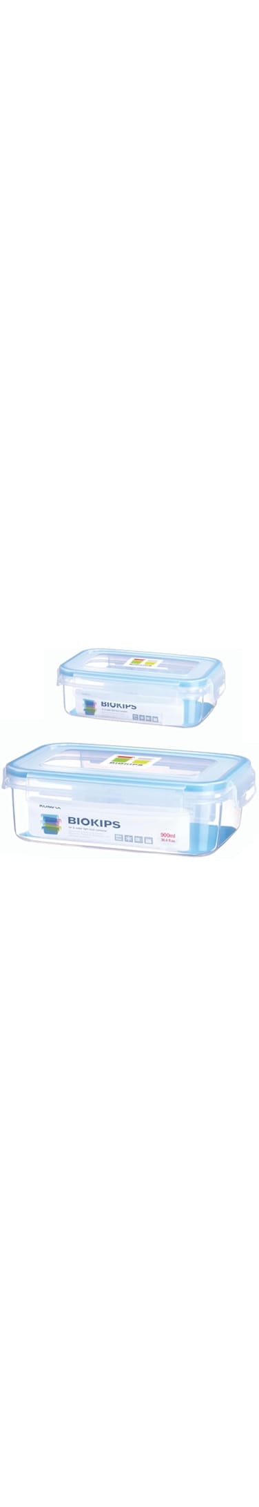 Komax BioKips Food Container 2 Pcs Set (450ml +900ml)