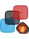 Reusable Silic Air Fryer LinersNonStick Silic Air Fryer MatsEasy Clean Air Fryer AccessoriesAir Fryer Mats8.5 Inch Square Reusable Air Fryer Liners 8.5 inch)