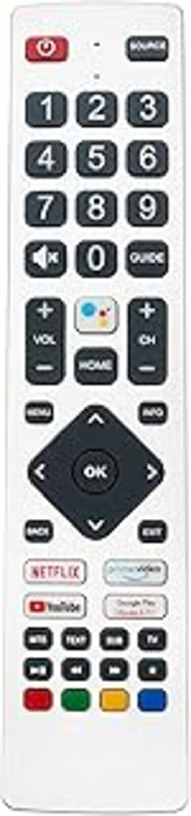 New Replacement Remote Control, Remote Control Fit, Universal Remote Control Compatible with Sharp Aquos TV 40BL2EA 40BL3EA 40BL4EA 50BL2EA 50BL3EA 55BL2EA 55BL3EA 55BL5EA 65BL2EA 65BL3EA