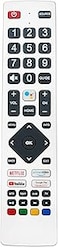New Replacement Remote Control, Remote Control Fit, Universal Remote Control Compatible with Sharp Aquos TV 40BL2EA 40BL3EA 40BL4EA 50BL2EA 50BL3EA 55BL2EA 55BL3EA 55BL5EA 65BL2EA 65BL3EA