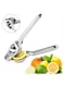 Juicer, Stainless Steel Press, Cooking Seasoning Juicer, Orange Juice Press, Manual Juicer, Dishwasher Cleanable, Metal Juicer