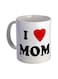 Printed Ceramic Mug White/Black/Red