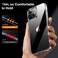 Muzz iPhone 15 Case (6.1 Inch), Transparent, Anti-Scratch, Anti-Yellowing, Shockproof, Crystal Clear (iPhone 15)