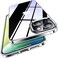 Muzz iPhone 15 Case (6.1 Inch), Transparent, Anti-Scratch, Anti-Yellowing, Shockproof, Crystal Clear (iPhone 15)