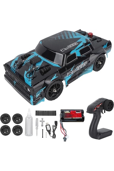 Ejector Rocket 4-WD RC Car Blue 1:16 Scale HS16352