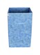 Fun Homes Leheriya Print Non Woven Fabric Foldable Laundry Basket , Toy Storage Basket, Cloth Storage Basket With Handles ,60Ltr(Blue)-FHUNH16448