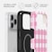 Burga iPhone 17 Pro Think Pink Premium Case Compatible with Hybrid Dual-Layer Hard Shell + Silicone Protection - Scratch-Resistant Shockproof Mobile Cover