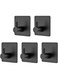 5 Pcs Self-Adhesive Wall Hooks - Stainless Steel Anti-Rust Waterproof Hooks for Hanging - Ultimate Solution for Organizing &amp; Maximizing Space in Your Home, Bathroom &amp; Kitchen (Wall Hook 04, 5)