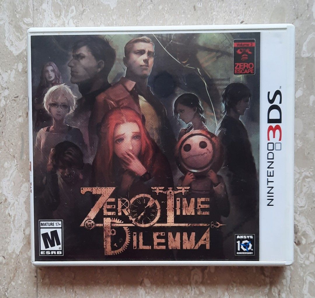 aksys Aksys Zero Time Dilemma Nintendo 3ds