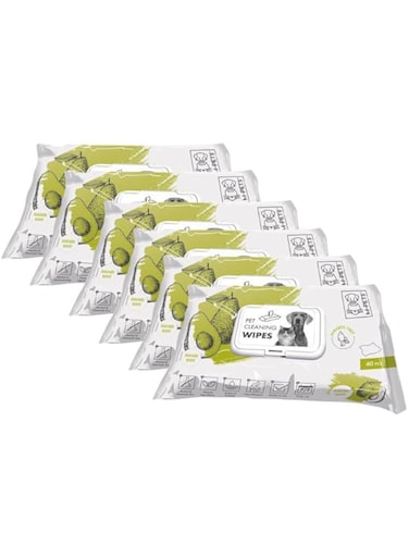 M-PETS Pet Cleaning Wipes Avocado 40pcs