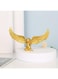 Elegant White and Gold Retro Angel Resin Sculpture - Three-Dimensional Embrace Ornament for Bedroom, Living Room, Office, and Outdoor Decoration.(pack off 2)