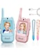2-Pack Wireless Kids Video Handy Talkie with Single Camera &amp; Auto Pairing
