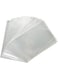 ABBASALI 100pcs Clear Cellophane Bag Party Favor Treat Bags for Bakery, Popcorn, Cookies, Candies, Dessert