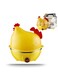 Hen-Shaped Yellow Egg Cooker, 7-Egg Capacity Electric Boiler, Fast &amp; Compact Egg Cooker for Hard, Soft, Medium Eggs, Automatic Shutoff, Portable &amp; Easy to Clean