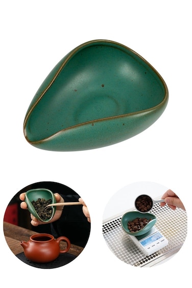 Coffee Beans Dosing Cup,Coffee Bean Weighing Tray&iuml;&frac14;&OElig;Measuring Spoon for Scooping Coffee Beans, Coffee Grounds, Tea Powder, Milk Powder, Sugar, Backing Powder, Protein Powder