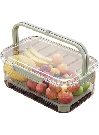 Food Storage Containers, 100% Leak Proof Plastic Food Storage Containers, Freezer Storage Containers with Sealing Lids, BPA Free, Reusable Food Containers (Green)