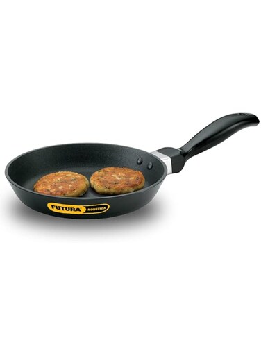 Hawkins Futura 18 cm Frying Pan, Non Stick Fry Pan, Small Frying Pan, Black (NF18)