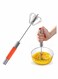 Stainless Steel Milk Frother Stirrer Foam Maker Paste Stirring Rod Mini Whisk for Coffee Latte Cappuccino Hot Chocolate Drink Mixer Handheld Kitchen Tool (Random Color)