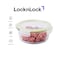 LocknLock Fresh Oven-Safe Glass Round Container 1400ml &ndash; Airtight, Leakproof &amp; Heat-Resistant