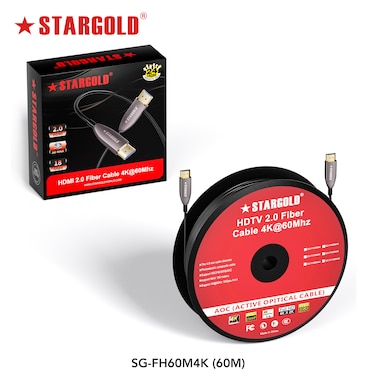STARGOLD HDMI 2.0 Fiber Optic Cable 4K@60Hz, 60M
