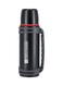 Travel Vacuum Bottle   1.40 L   SS Vacuum Bottle   RF10456   Double Wall Insulation   Keeps Drink Hot or Cold For Hours   Stainless Steel Thermos For Cold &amp; Hot Beverages Black 1.4Liters