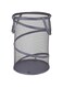Household Essentials 2027-1 Pop-Up Collapsible Mesh Laundry Hamper   Charcoal