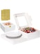 10 Set Cake Boxes, 10x10x5 Inches White Square Bakery Boxes with Window, Tall Cake Boxes Set(10 Boxes &amp; 10 Boards &amp;12 Stickers), Bakery Cake Boxes for Pastries, Pie, Cookies, Birthday Party, Wedding
