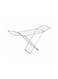 Honest Coth Dryer With Durable Rust-Proof Iron Wire &amp; Frame Silver 131x55x5cm