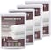 CRAFT Cotton Pillow Protectors - Zippered Bed Bug Proof Covers, Pack of 4