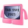 Case For Samsung Galaxy Tab S9 FE 2023, iBuy Kids Case, Protective Shockproof Lightweight Stand Cover For Children (Pink)