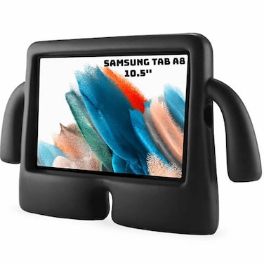 Case For Samsung Galaxy Tab A8 10.5 Inch, iBuy Kids Case, Protective Shockproof Lightweight Stand Cover For Children (Black)