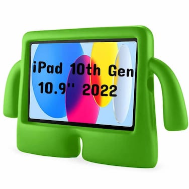 Case For iPad 10th Generation 10.9 Inch 2022, iBuy Kids Case, Protective Shockproof Lightweight Stand Cover For Children (Pink)