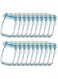 Tazweeq 20 Pack Mason Jar Zipper Bags, Reusable Snack Food Storage Bags, Leak-Proof Food Storage Bag for Kitchen, Travel, Camping &amp; Picnic