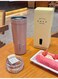 550ml Stainless Steel Tumbler - Premium 316 Food-Grade Vacuum Insulation Travel coffee thermos pink