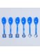 Italo Fancy Party Spoon for Kids Birthday Party, Blue